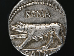 Roman coin Roma