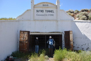 Comstock Lode entrance of the Sutro tunnel