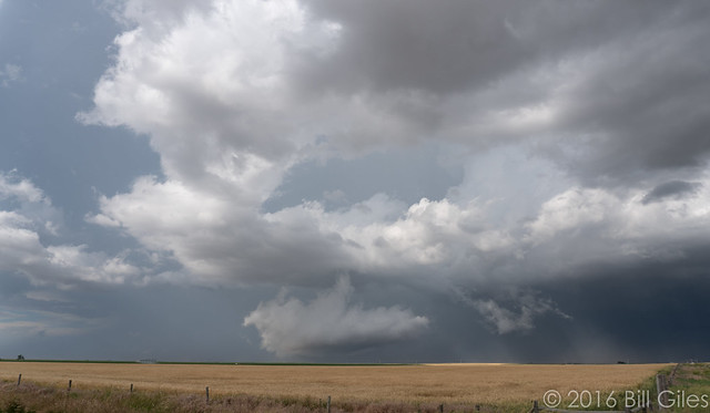 Scud clouds under supercell south of Paoli, CO.