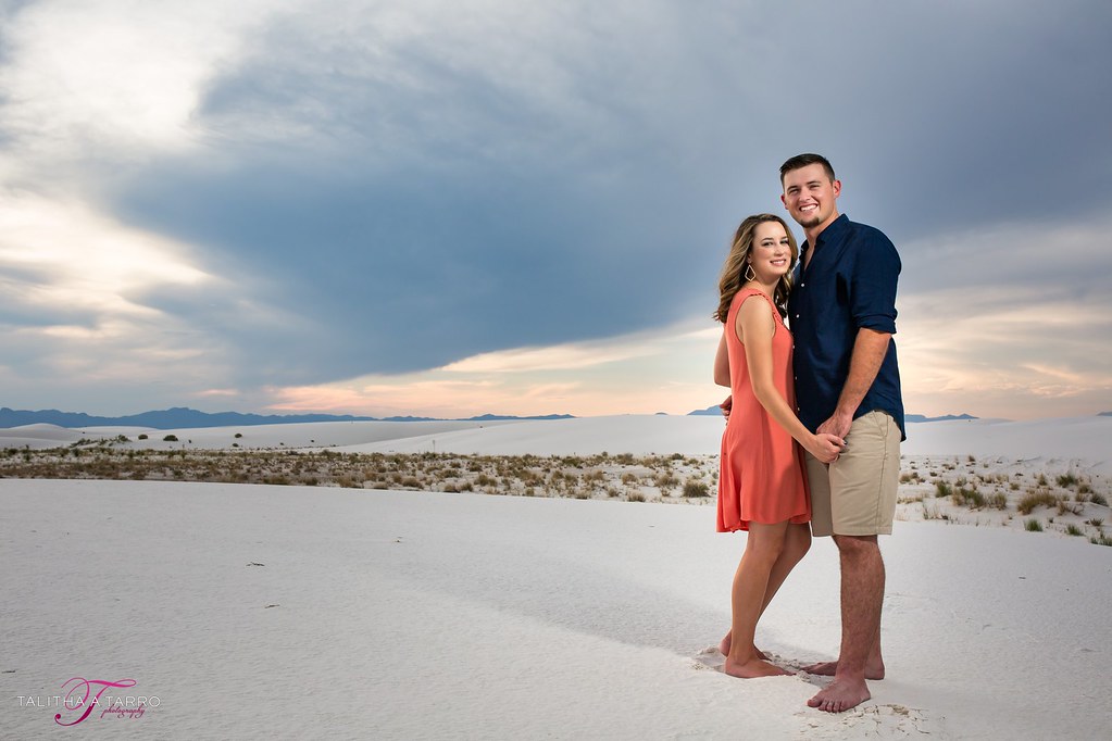 White Sands New Mexico Engagement Session