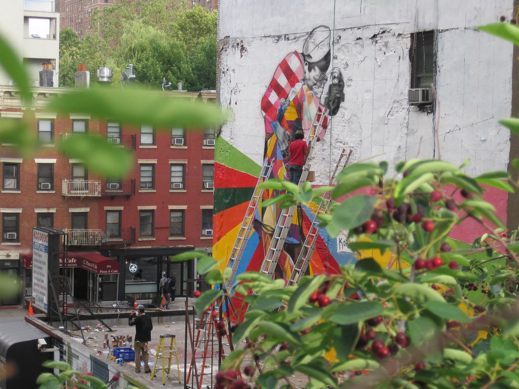 Building art (@ the High Line)
