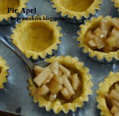 Resep Mudah Cara membuat Kue Pie Apel atau Pie Apple