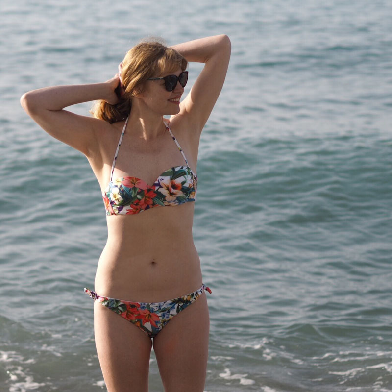 Swimwear special - Women of all ages wearing bikinis, swimsuits, cover ups (whatever they like) - What Lizzy Loves