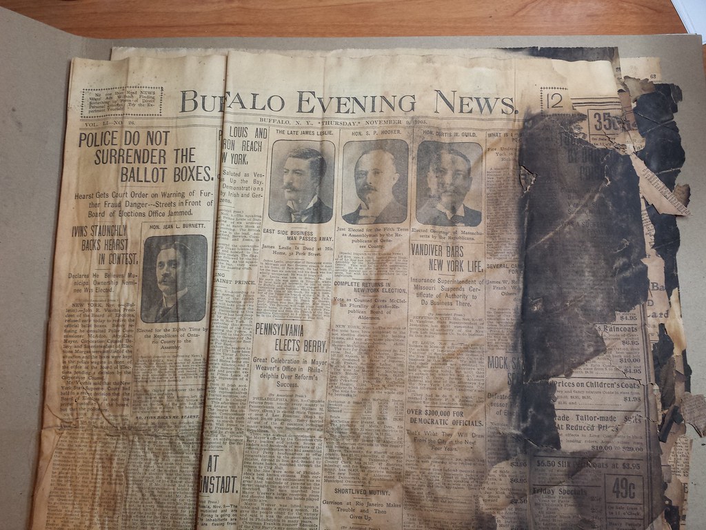 Buffalo Evening News November 9 1905