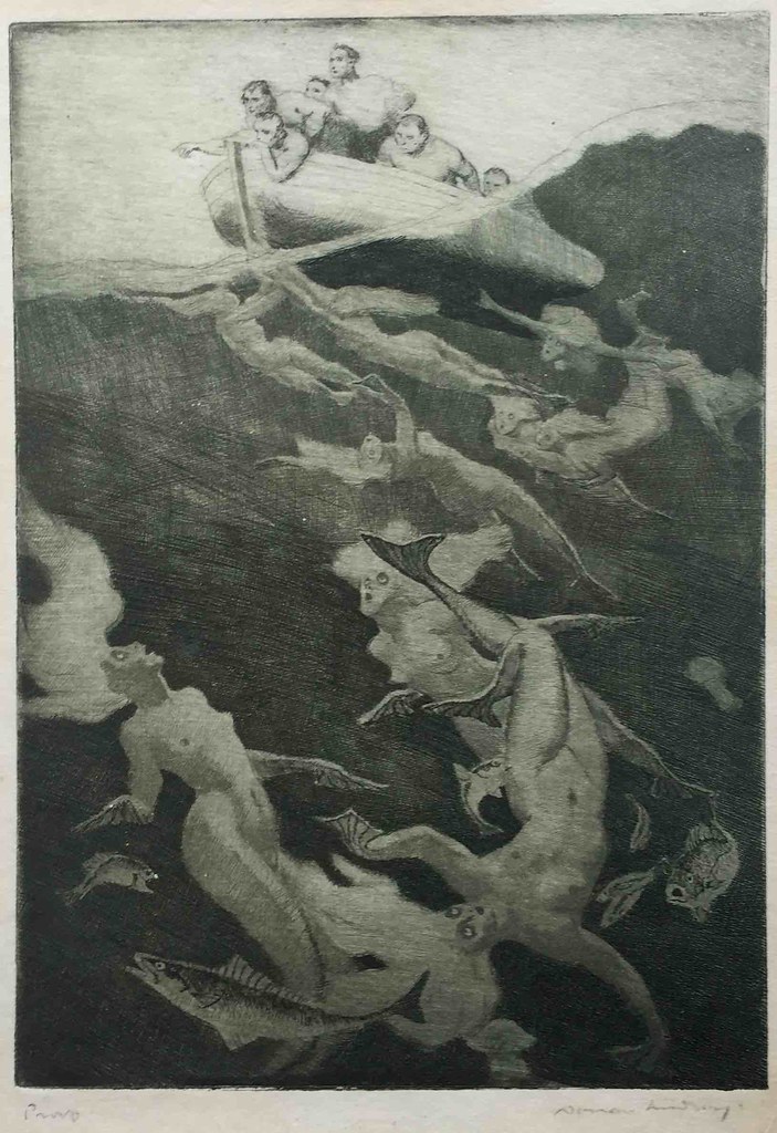 Norman Lindsay - Quest, 1913
