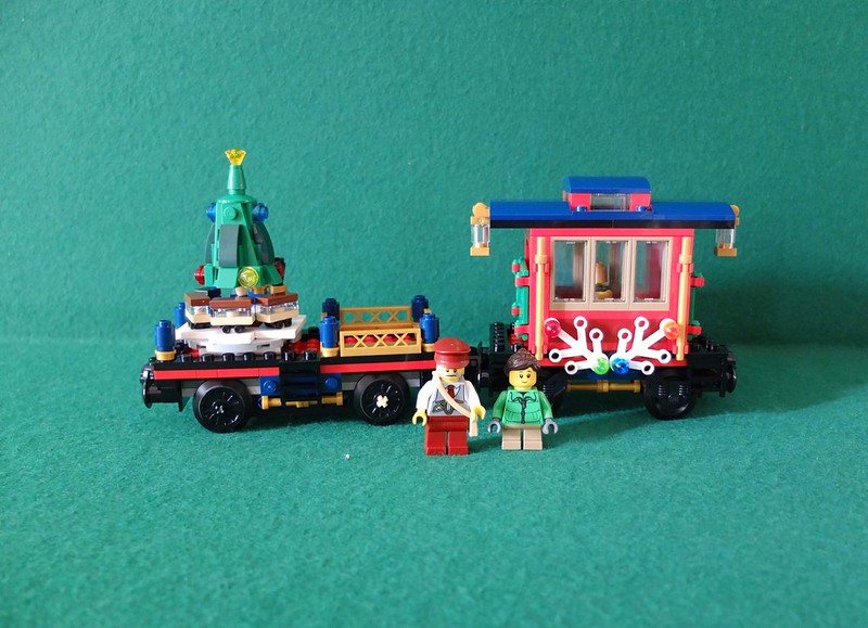 Le train de Noël - Lego 10254 - Gangeek Style