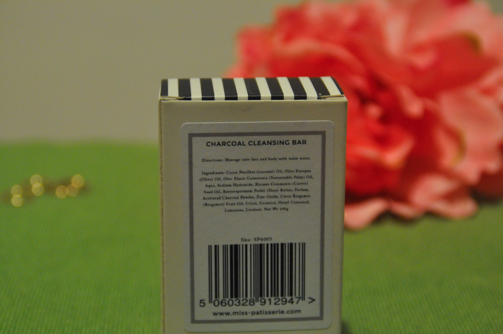 Miss Patisserie Charcoal Cleansing Bar Review