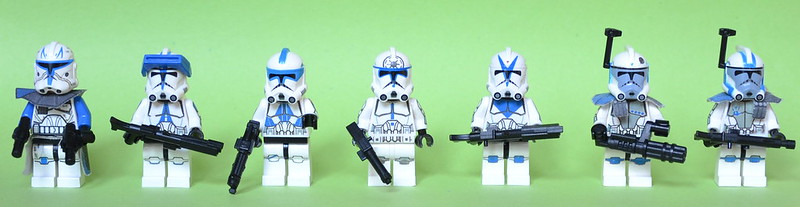 Star Wars 501st 212th Clone policiers Fit LEGO Minifiguren collections Cadeau 