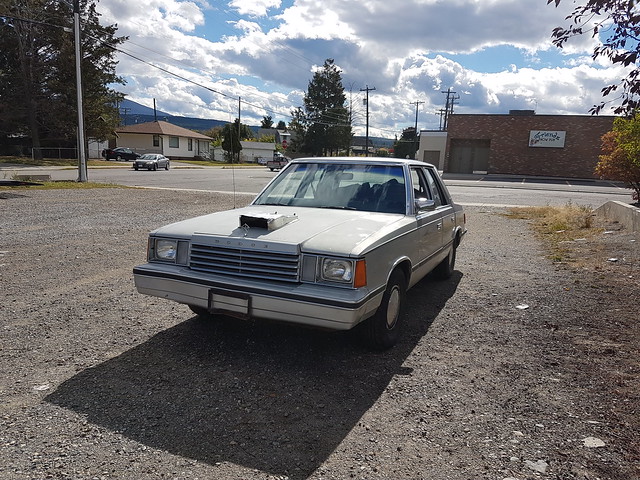 1983 Dodge Aries with cold air intake