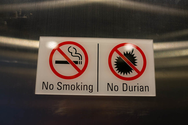 No Smoking No Durian