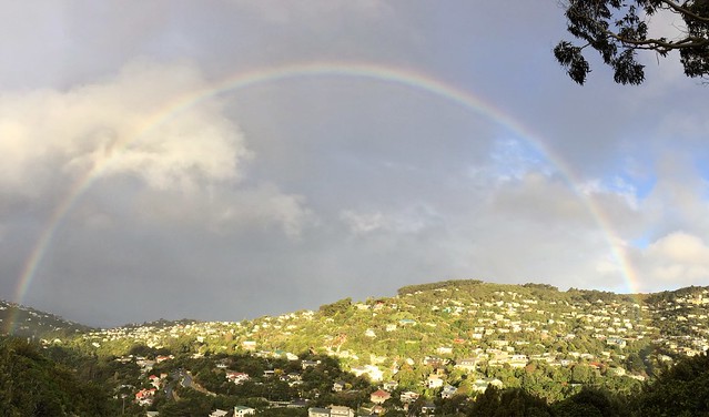 Rainbow in New Zealand