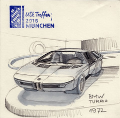 BMW Turbo 1972. BMW-Museum. #uskmuc2016