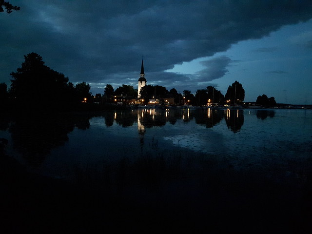 Mariefred by night