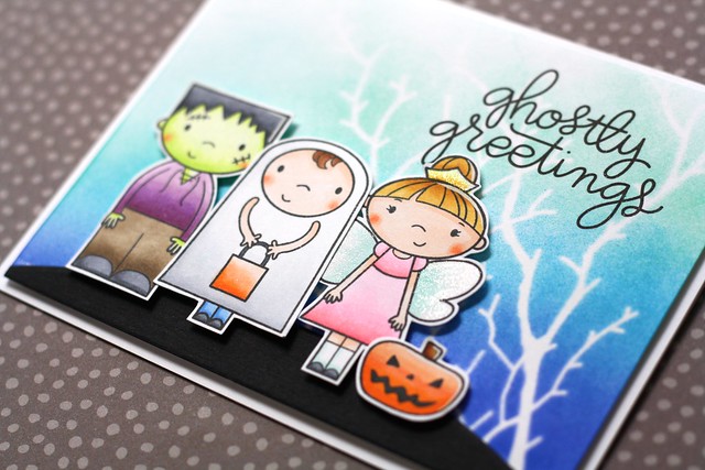 SSS-Ghostly Greetings Card Kit