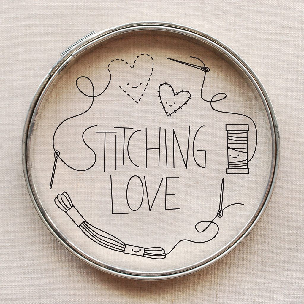 Stitching Love Embroidery Pattern