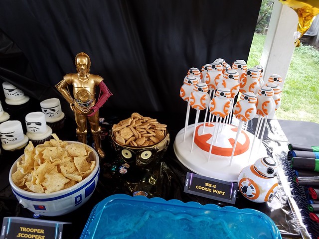 Eisley's 8th Birthday - Star Wars!