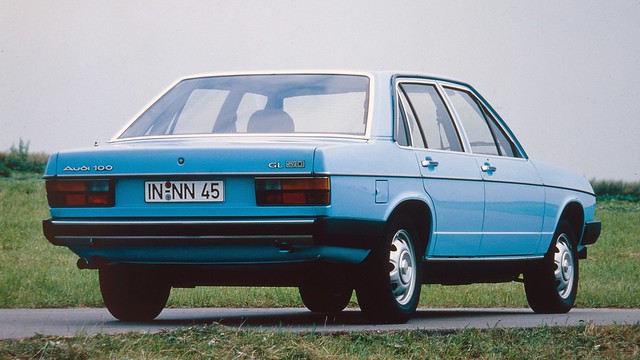 Audi 100 GL 5D C2. 1978 год