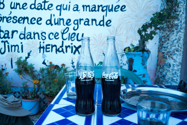Jimi Hendrix Cafe in Diabat, Morocco, Aug 2016 (35mm) -00093