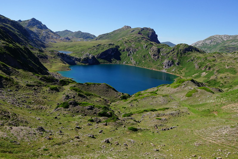 Recorriendo Asturias: coche, senderismo y canoa - Blogs of Spain - SOMIEDO: ALTO DE LA FARRAPONA, LAGOS DE SALIENCIA Y PICOS ALBOS (Ruta a pie). (48)