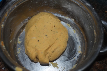 kneaded smooth dough