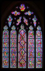 east window by Didron of Paris, 1860