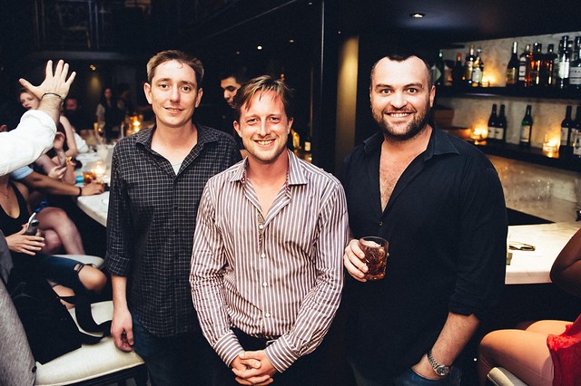Vieux Carre Bar Manager Jeff Coles - Ashton Moore - and Creative Director Seth McClelland by Joy Asico