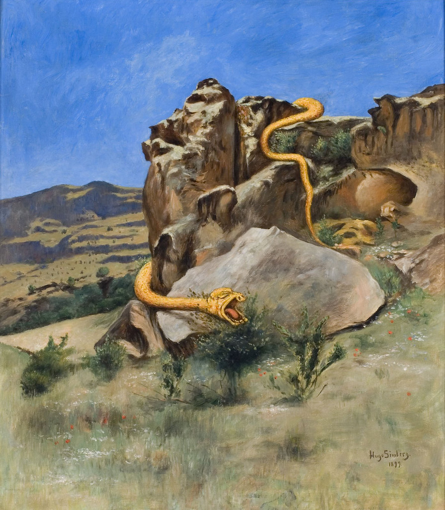 Hugo Simberg - The Serpent, 1899