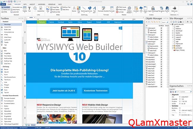 WYSIWYG Web Builder 44