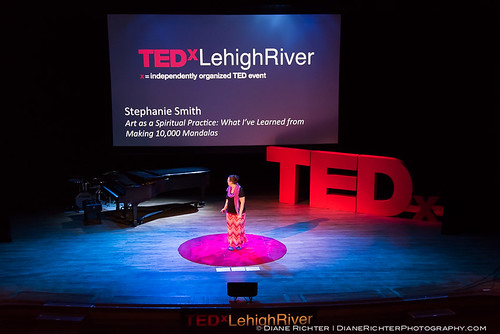 Stephanie Smith speaking at TEDxLehighRiver