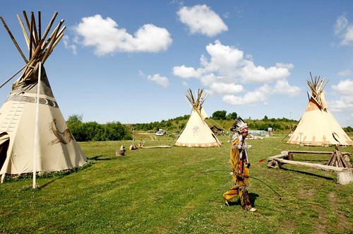 Поселок Индейцев в Литве