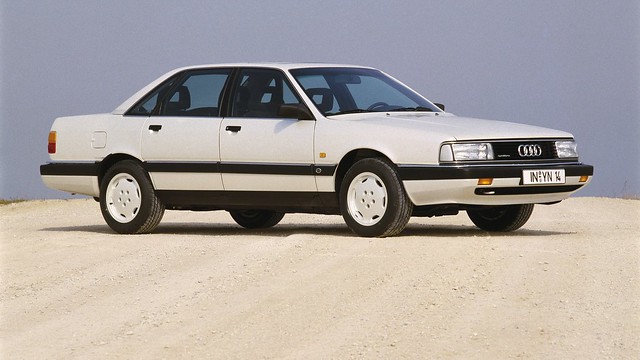 Полноприводная Audi 200 quattro 20V C3. 1990 год