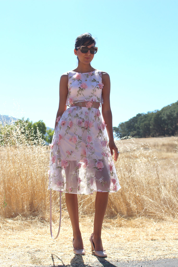 3D Floral Dress 1