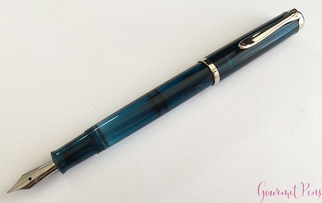 Review Pelikan Classic M205 Aquamarine Fountain Pen Review @AppelboomLaren 11