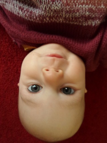 Jamie upside down