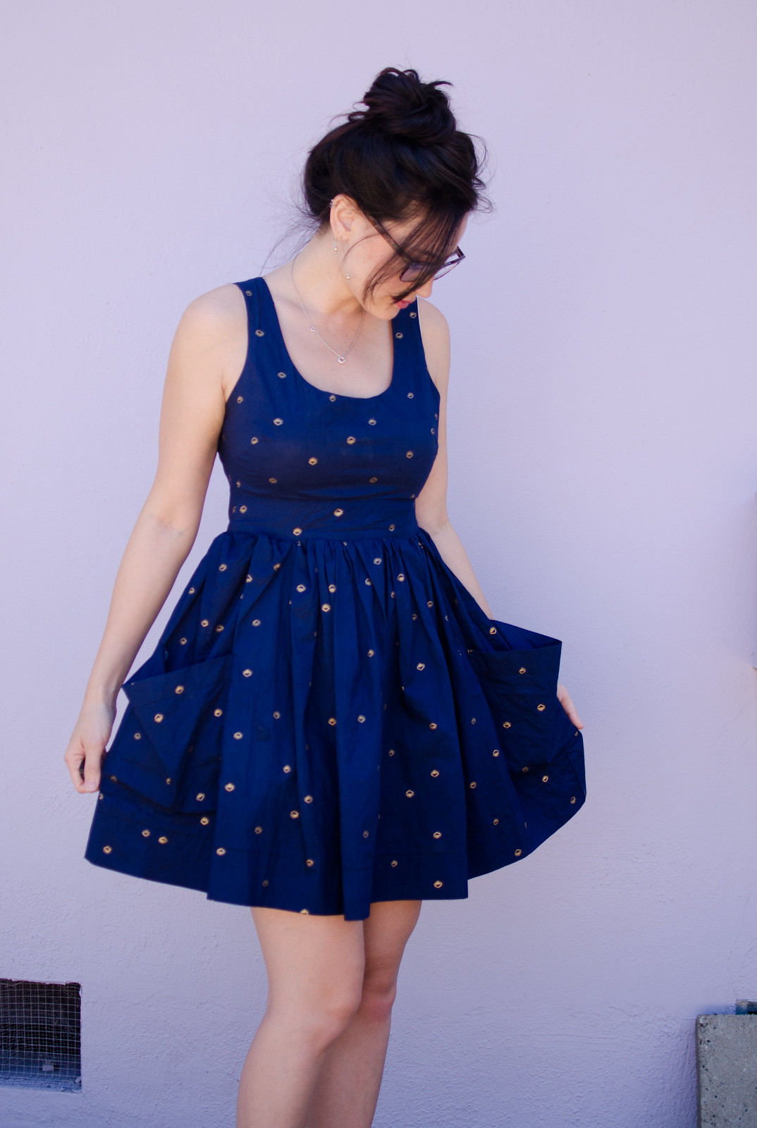 Copying RTW - blue dress