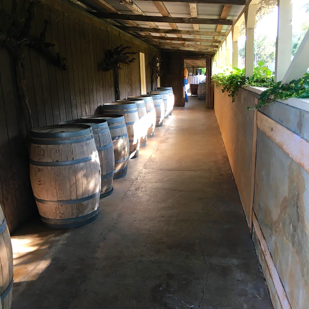 Decorative Wine Barrels