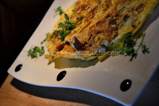 Omelette aux Cèpes & au Foie Gras © Ana Luthi Tous droits réservés 06