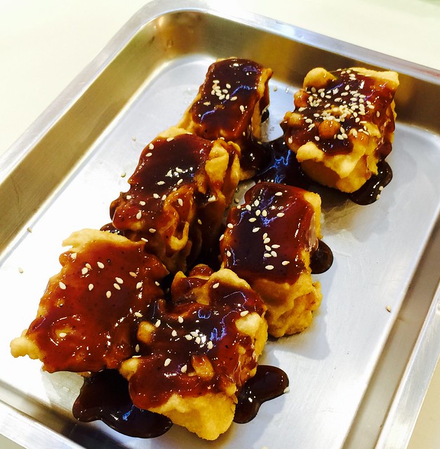Crispy Fried BBQ Tofu @ Chickilicious SM Annex