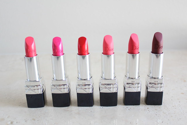 Dior Rouge Dior Lipstick in 028 Actrice review | *Maddy Loves
