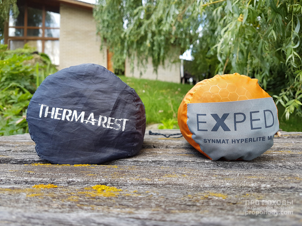 Exped Synmat Hyperlite та Therm-a-rest NeoAir X-Lite