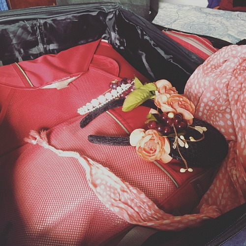 Everything in the suitcase