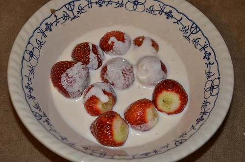strawberries and cream July 16
