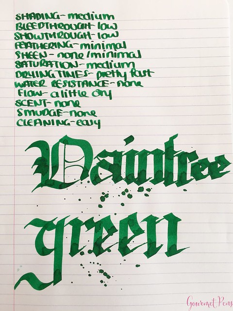 Ink Shot Review Blackstone Daintree Green @AndersonPens 4