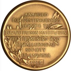 1917 Distinguished Service Medal reverse