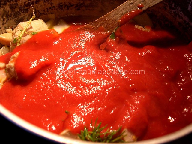 Porc à la Tomate  &  Farfale  © Ana Luthi Tous droits réservés 05