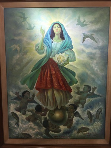 Nemiranda, Virgin of the Orient, oil on canvass 2001