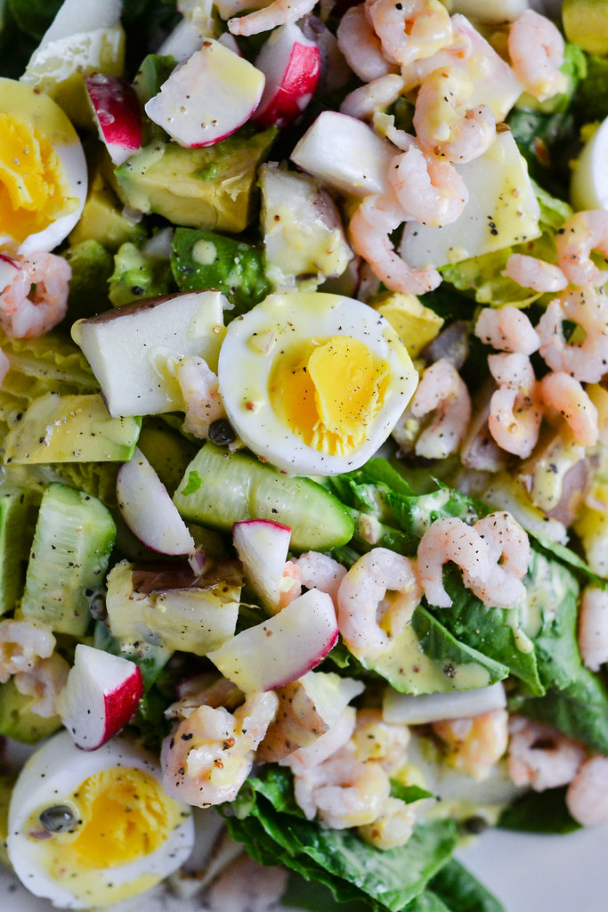 Everything Plus Shrimp Summer Salad | Things I Made Today