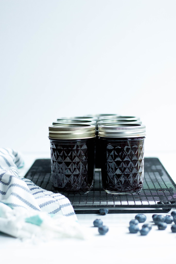 Blueberry Jam // Preserving at Home