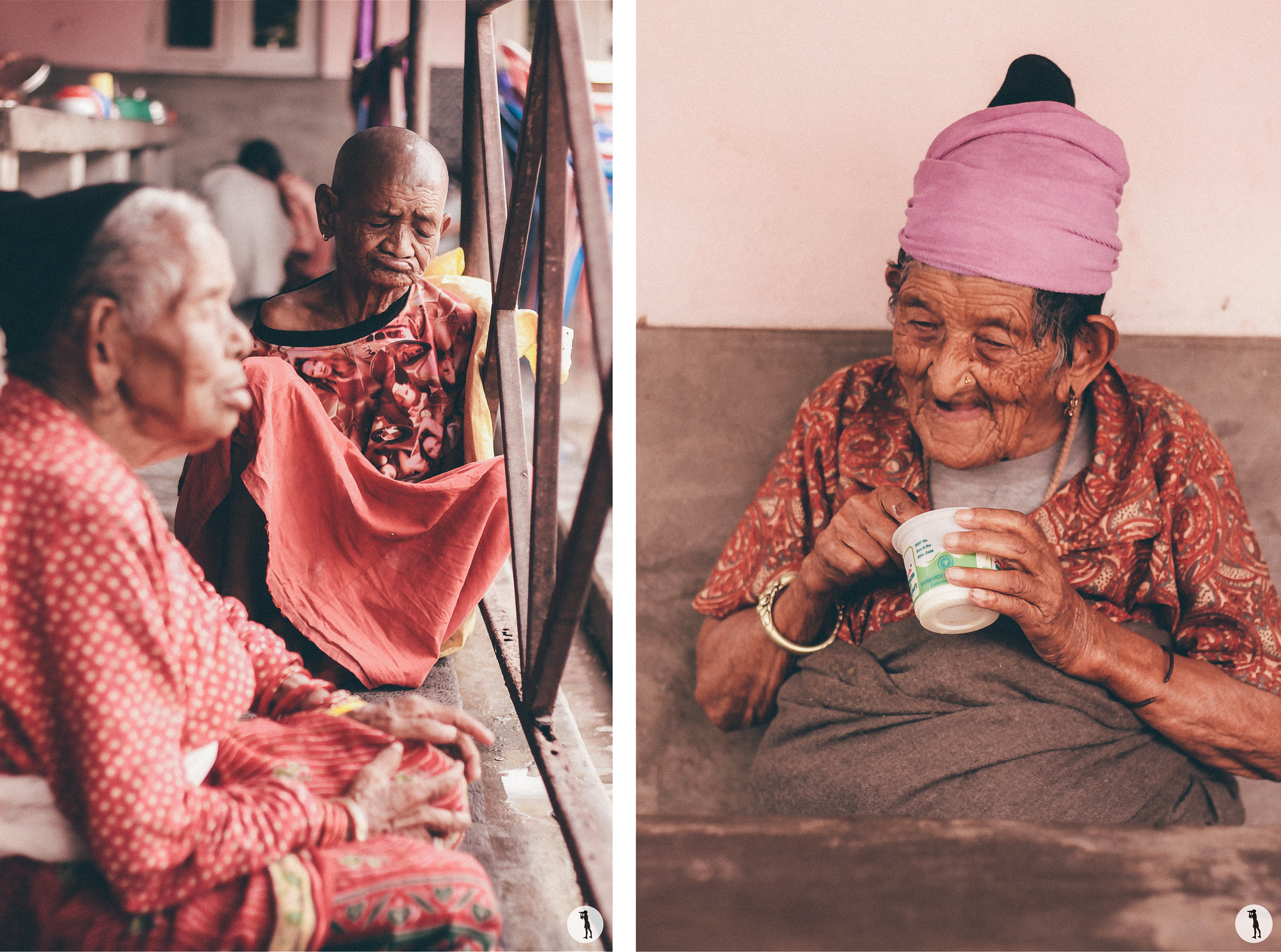 Elderly's home, Nepal.