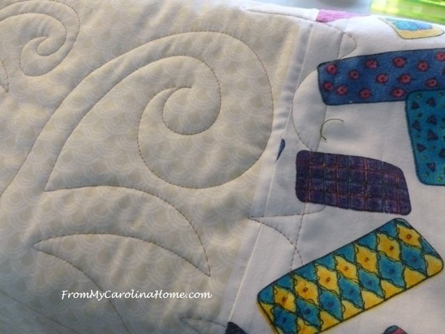 Duck Border Charity Quilt ~ From My Carolina Home